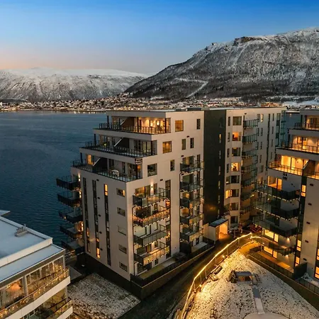 公寓 North Estate Nyholmen - Luxury 特罗姆瑟